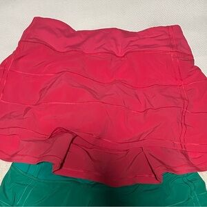 Lululemon pace rival mid rise skirt size 4
